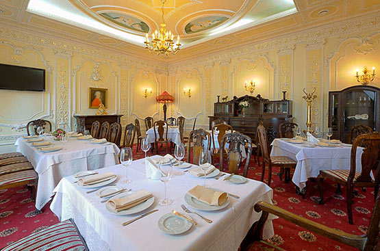 Mozart restaurant in Hotel Mozart, Odessa